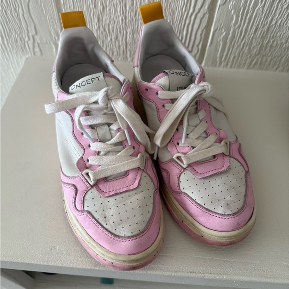 Pink and White Sneakers - Picture 6 of 6